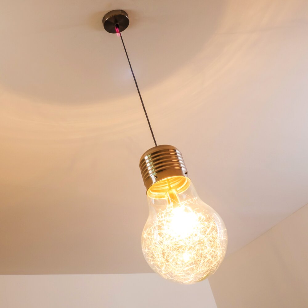 Hova Pendant Light matt nickel, 1-light source