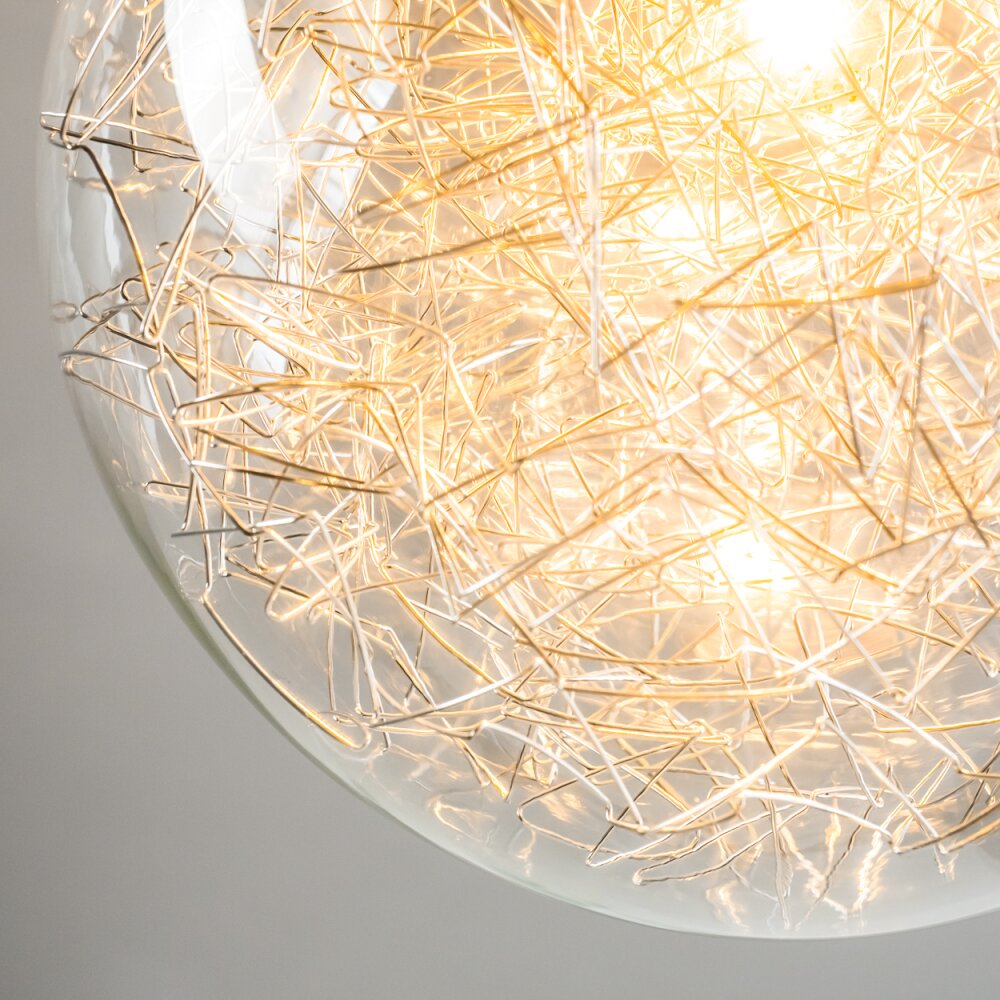 Hova Pendant Light matt nickel, 1-light source