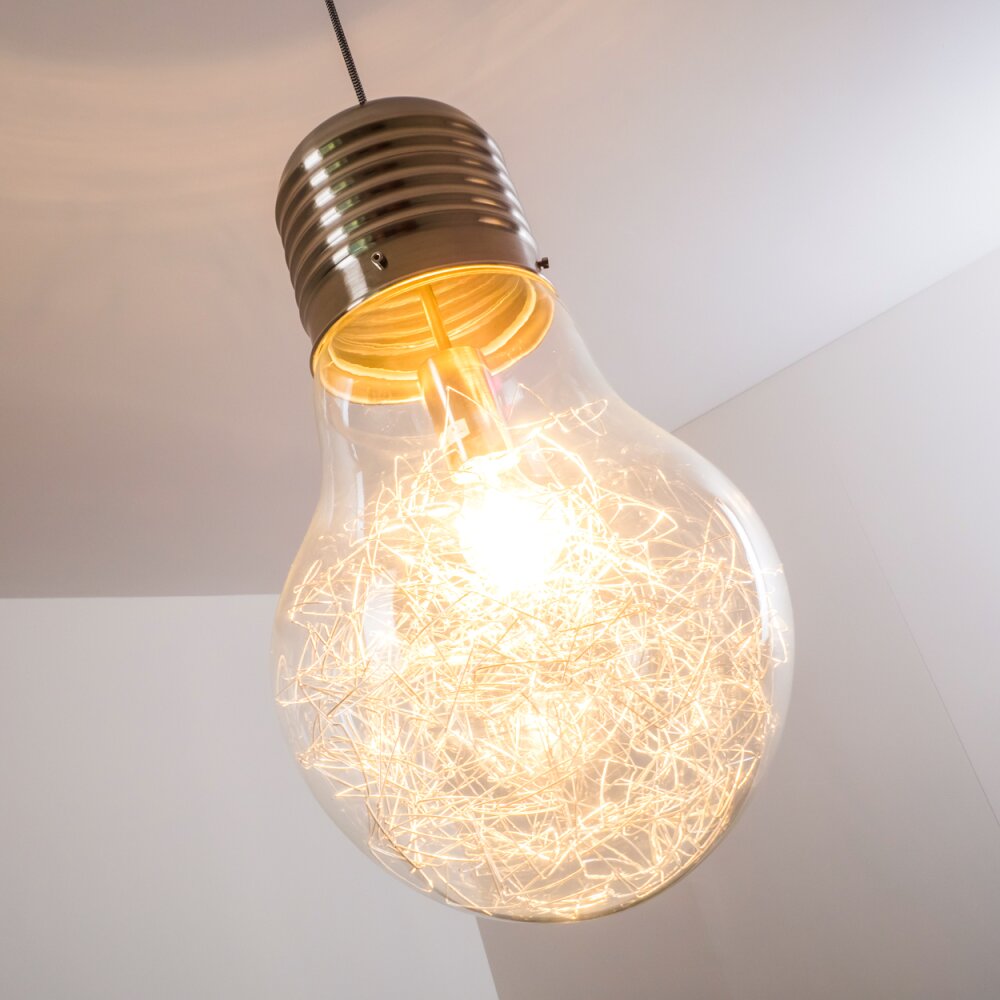 Hova Pendant Light matt nickel, 1-light source