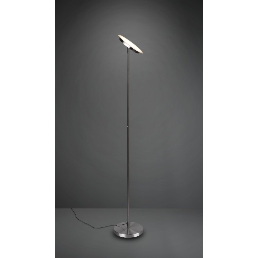 Reality PONDA Floor Lamp LED matt nickel, 1-light source