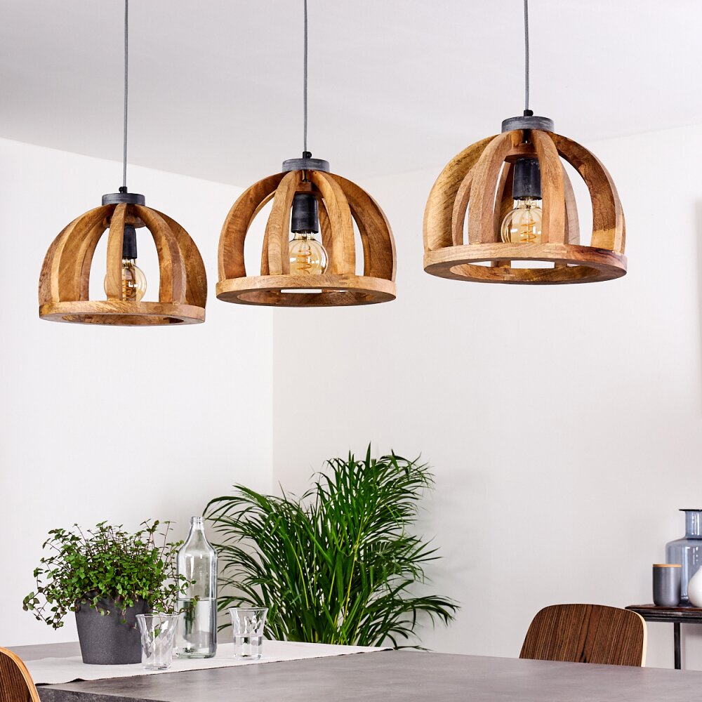 TABUA Pendant Light grey, 3-light sources