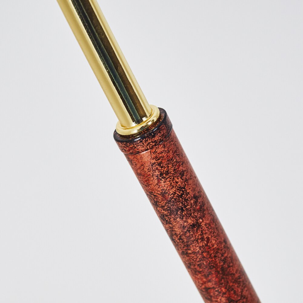 POITOU Floor Lamp rust-coloured, 1-light source