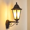 Lignac Outdoor Wall Light black, silver, 1-light source