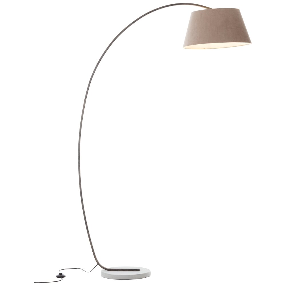 Brilliant BROK Floor Lamp grey, 1-light source