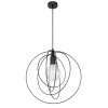 Globo SARINI Pendant Light black, 1-light source