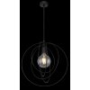 Globo SARINI Pendant Light black, 1-light source