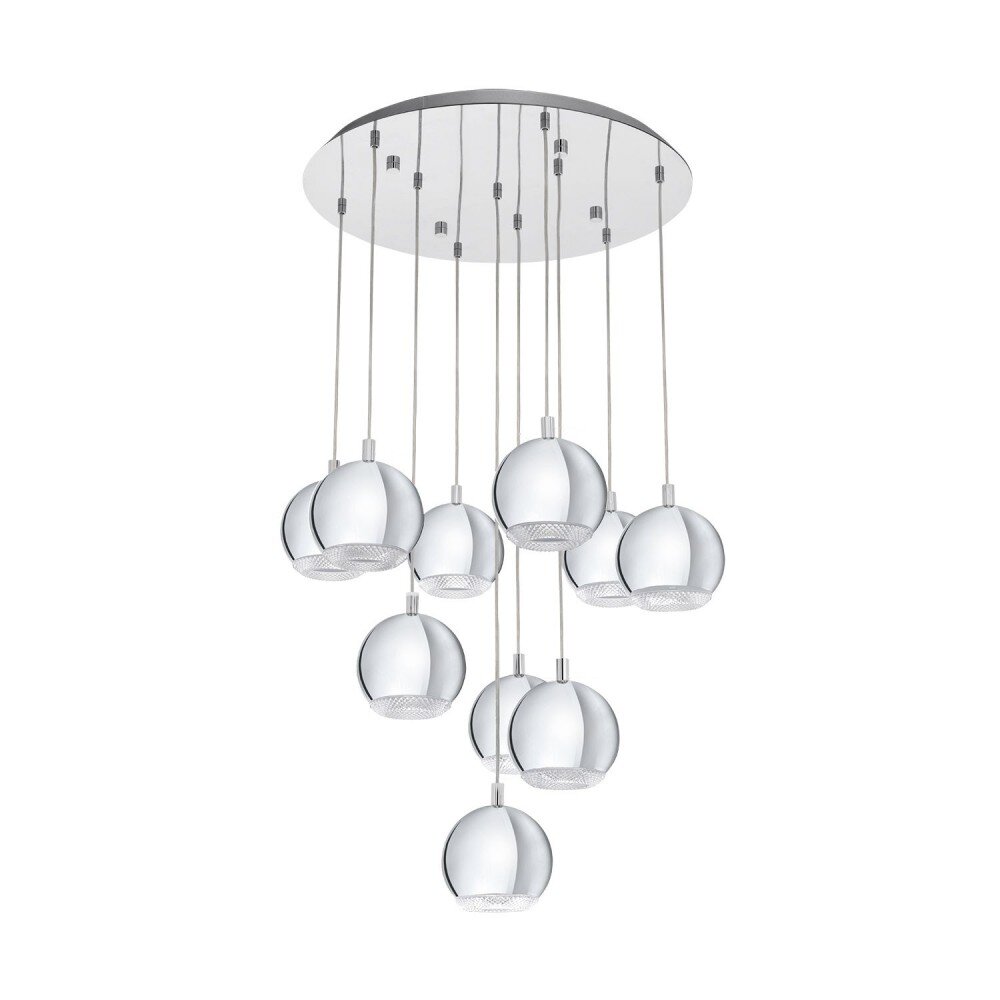 Eglo CONESSA pendant light LED chrome, 10-light sources