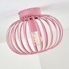 MATTMAR Ceiling Light pink, 1-light source