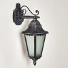 Lignac Outdoor Wall Light black, silver, 1-light source