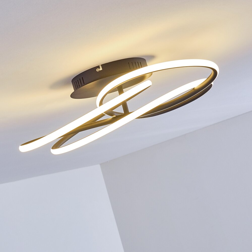 Belgorod Ceiling Light LED black, 1-light source