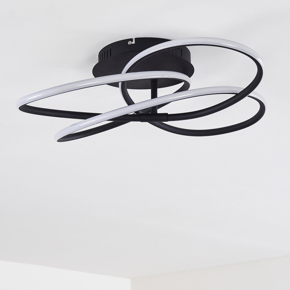 Belgorod Ceiling Light LED black, 1-light source