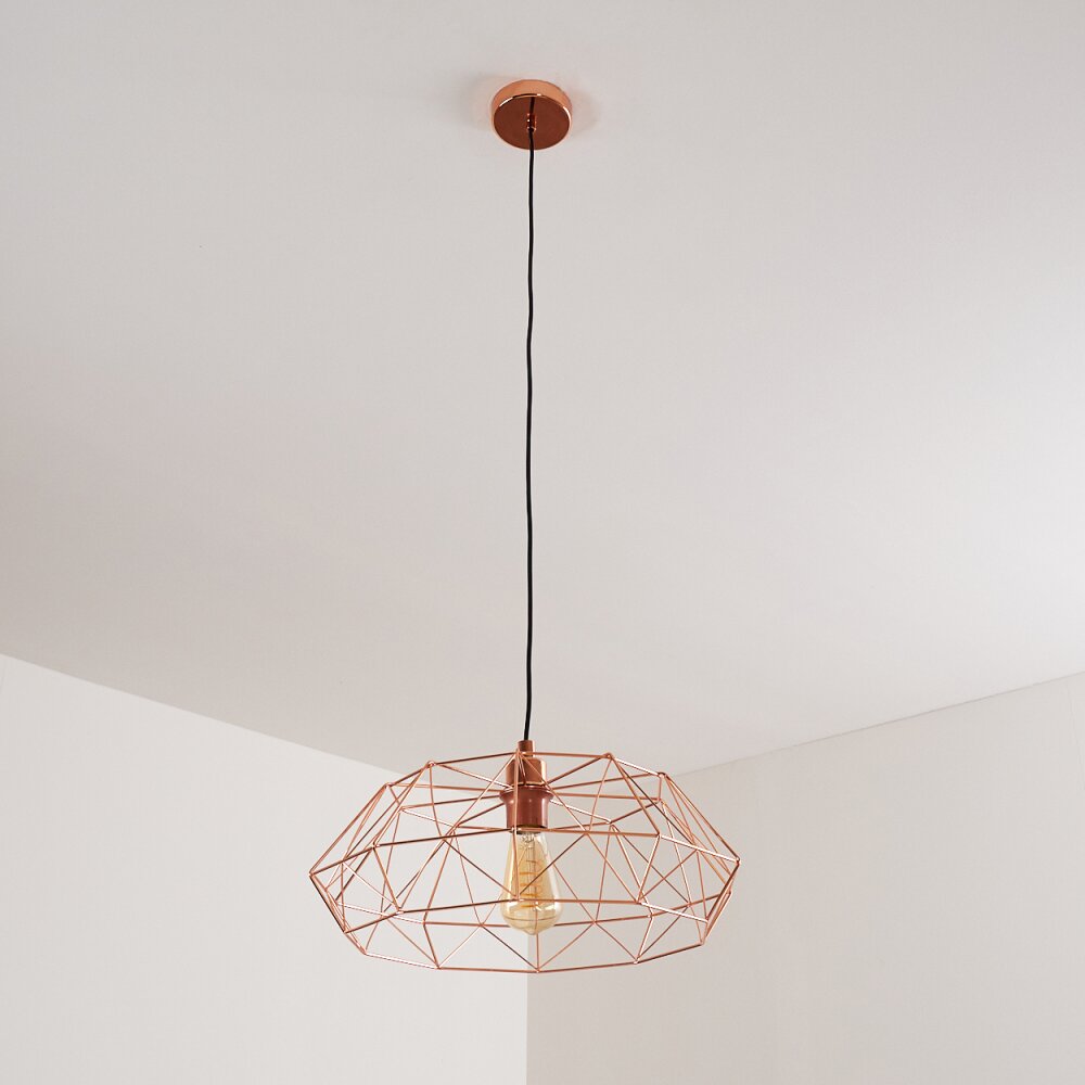 BADALUCCO Pendant Light copper, 1-light source