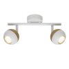 Brilliant Scan Ceiling Light LED Light wood, white, 2-light sources