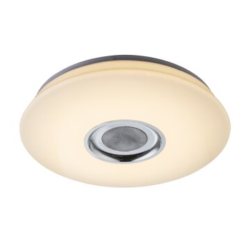 Globo NICOLE Ceiling Light LED white, 2-light sources, Remote control, Colour changer