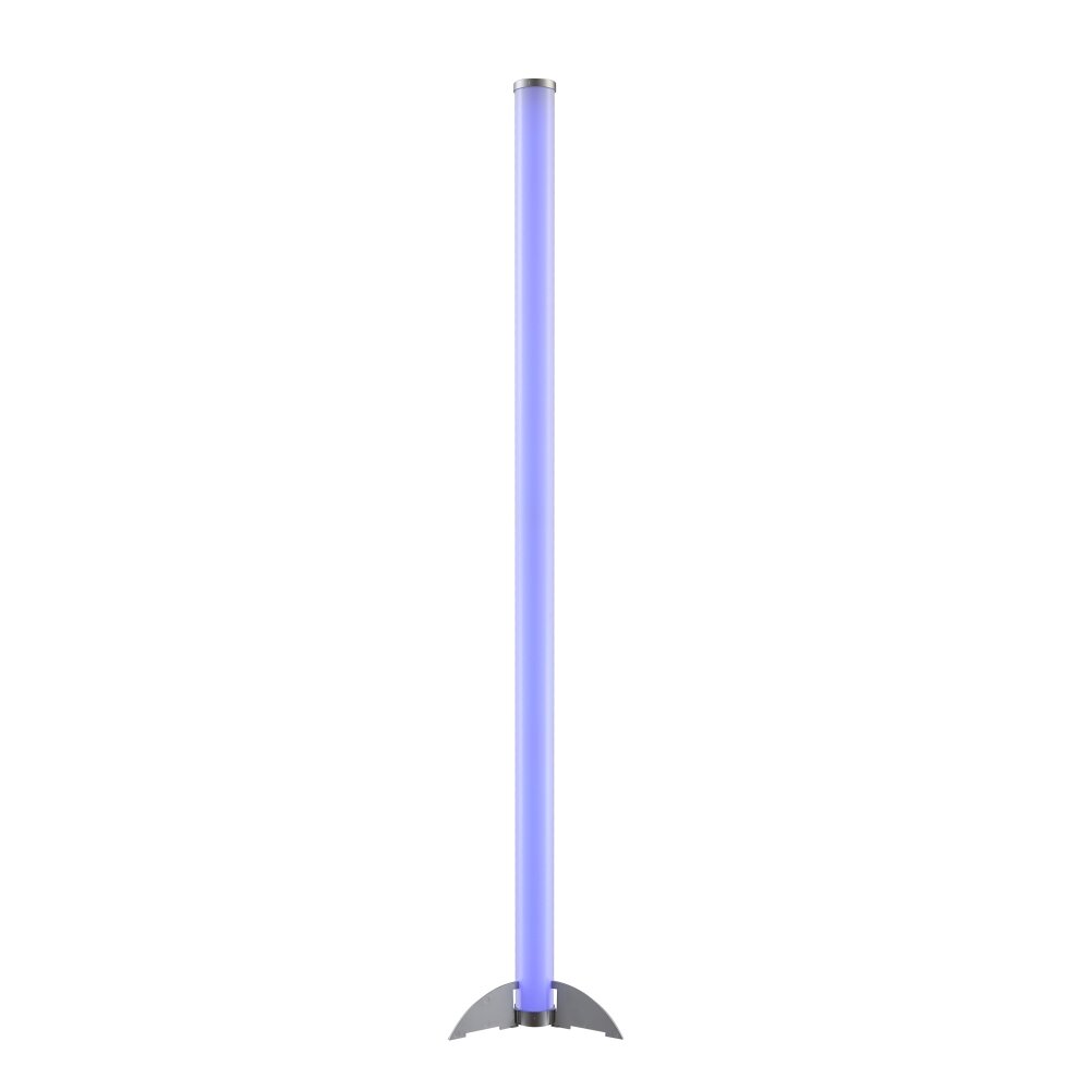 Globo ROCKY floor lamp LED transparent, clear, 1-light source, Remote control, Colour changer