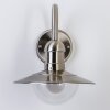 Elima wall light stainless steel, 1-light source