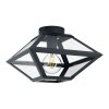 EGLO CASEFABRE Ceiling Light black, 1-light source