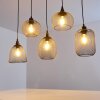 ANEBY Pendant Light black, 5-light sources