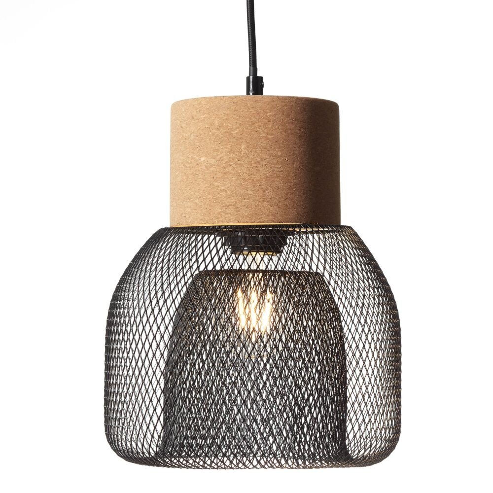 Pendant Light Brilliant Flaka black, 1-light source