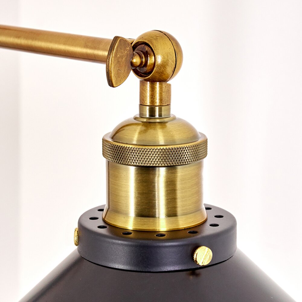 Gudem Floor Lamp black-gold, 1-light source