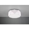 Ceiling Light Trio Leuchten ZANDOR white, 3-light sources