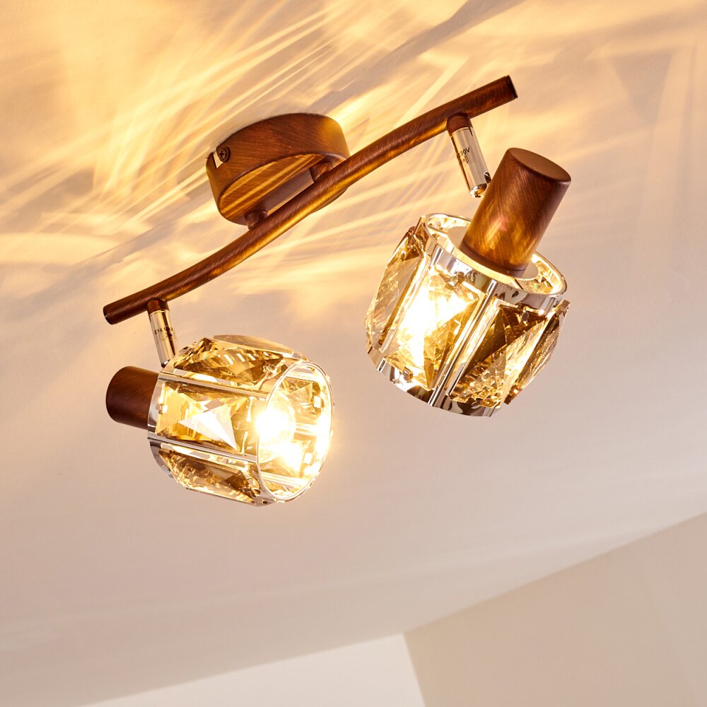MICUNA Ceiling light bronze, 2-light sources
