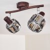 MICUNA Ceiling light bronze, 2-light sources