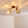 MICUNA Ceiling light bronze, 2-light sources