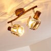 MICUNA Ceiling light bronze, 2-light sources