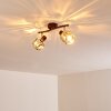 MICUNA Ceiling light bronze, 2-light sources