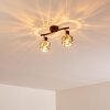 MICUNA Ceiling light bronze, 2-light sources