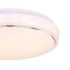 Ceiling Light Globo KALLE LED white, 1-light source