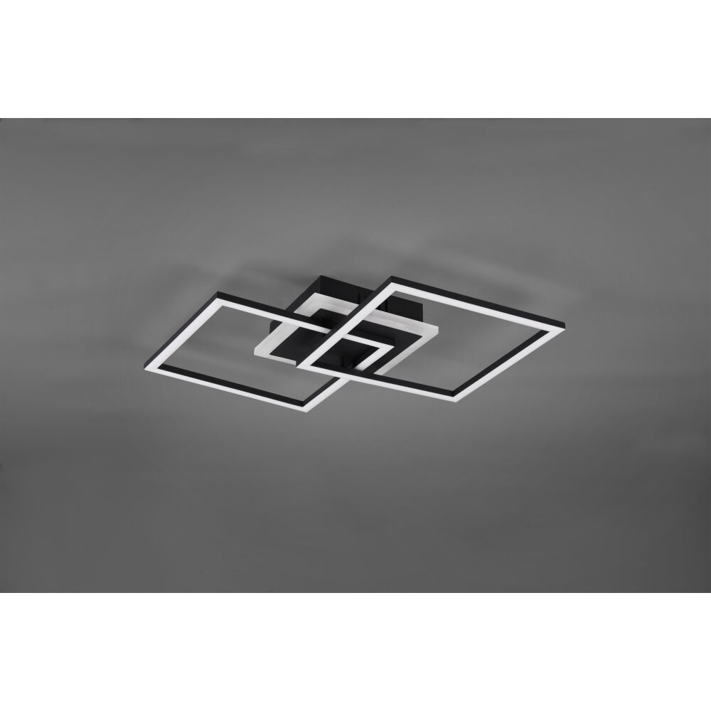 Reality VENIDA Ceiling Light LED black, 1-light source