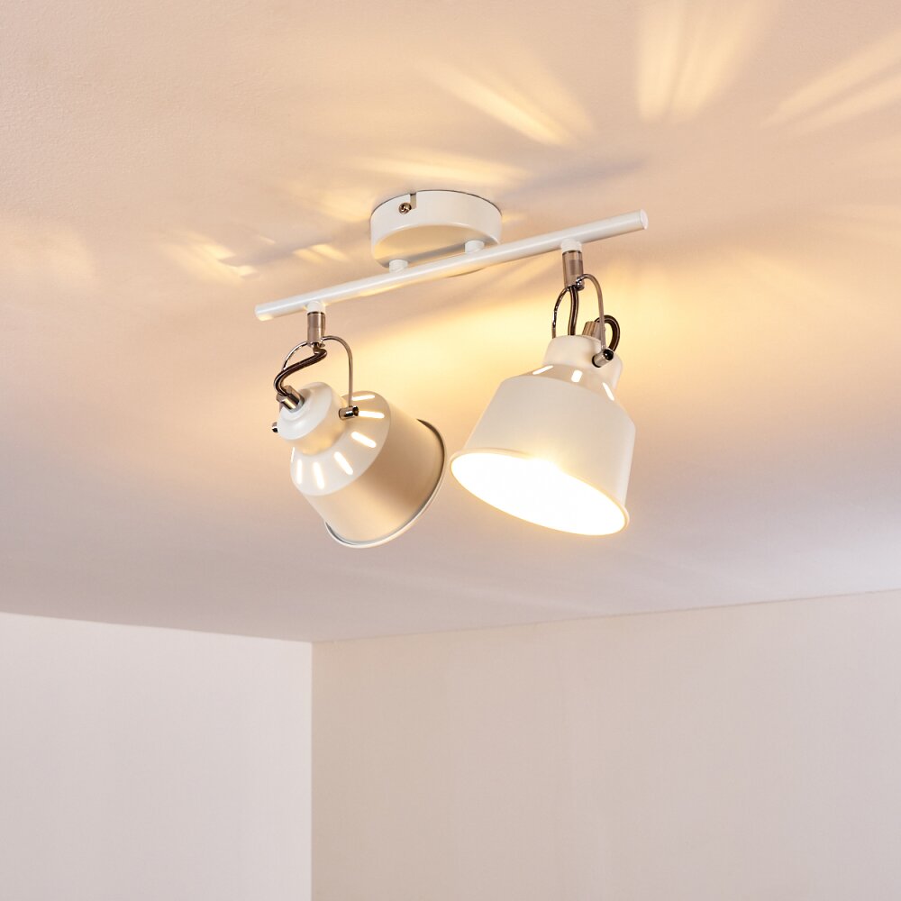 Ceiling Light Safari white, 2-light sources