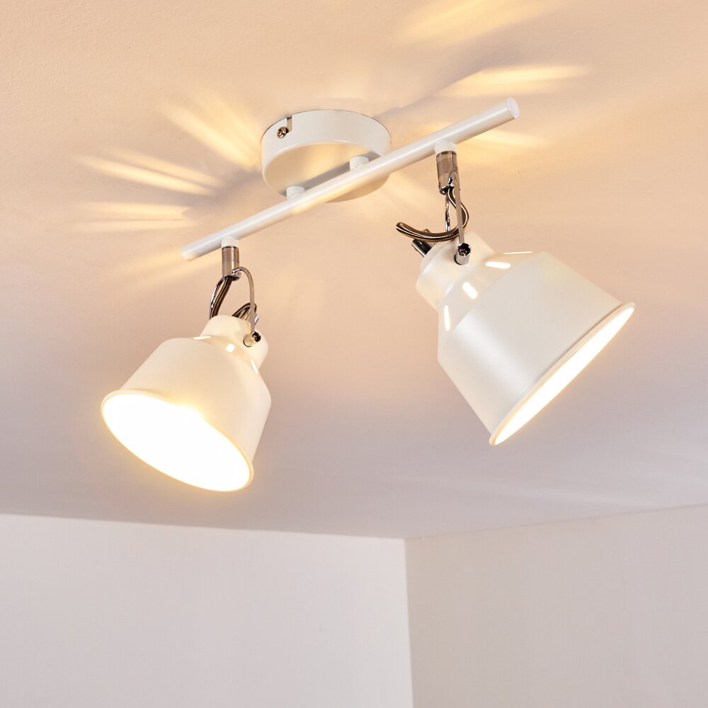 Ceiling Light Safari white, 2-light sources