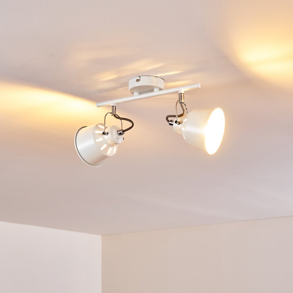 Ceiling Light Safari white, 2-light sources