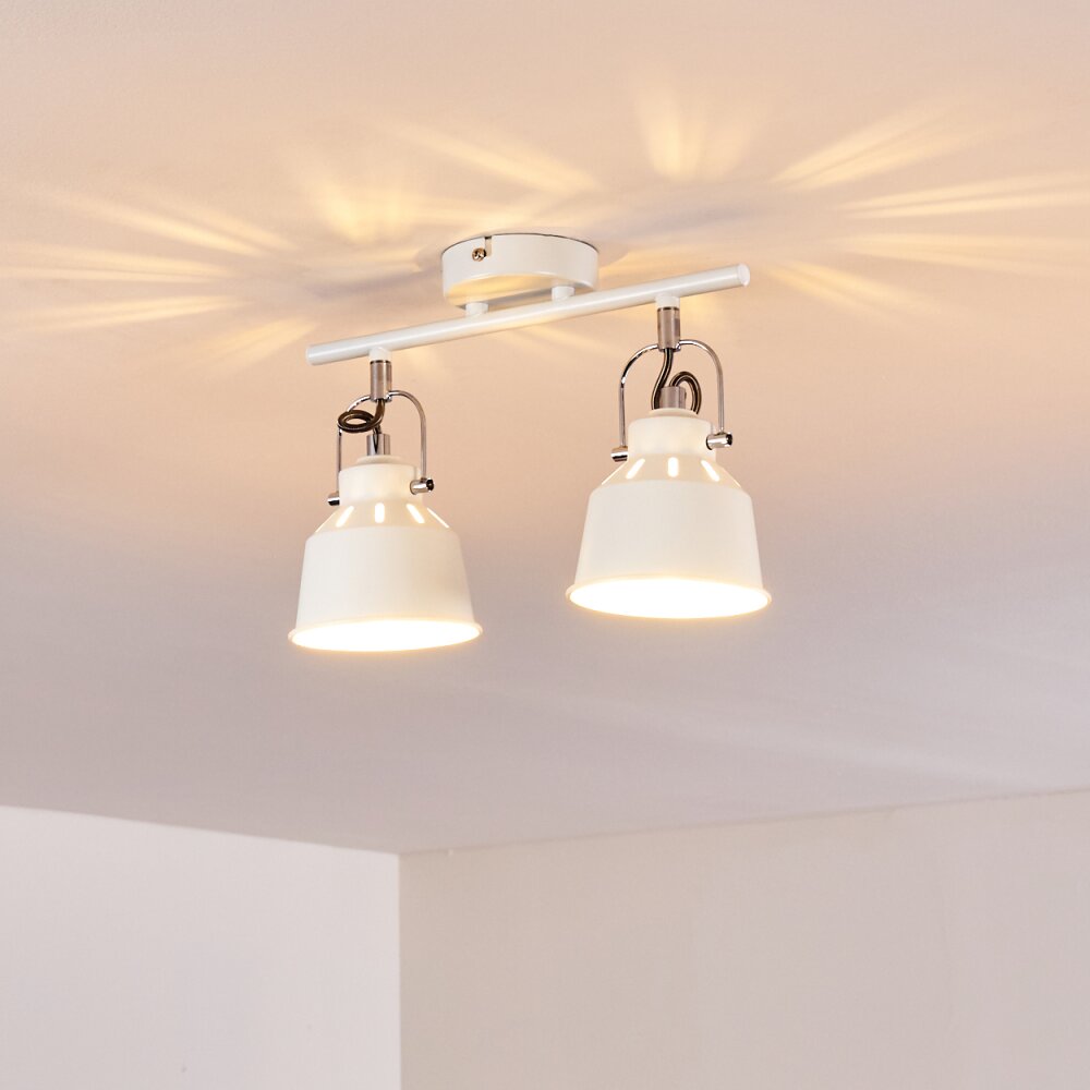 Ceiling Light Safari white, 2-light sources