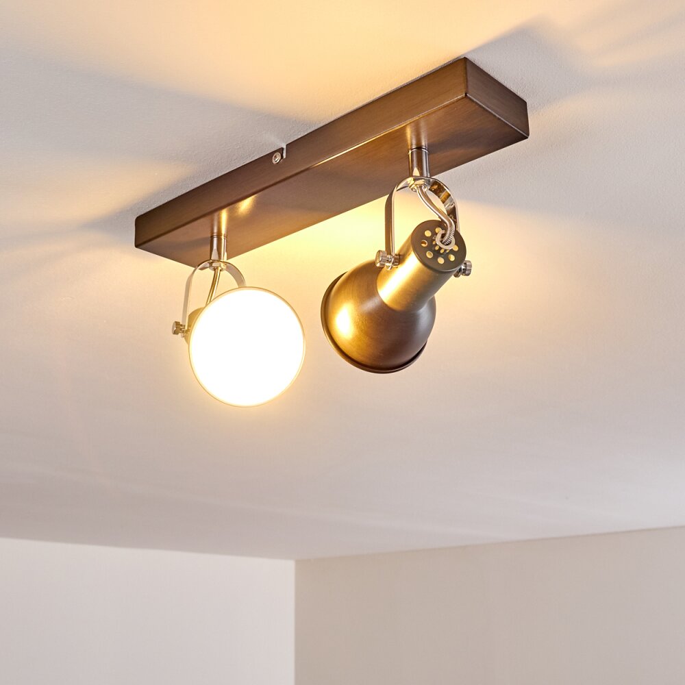 Danikon Ceiling Light brown, 2-light sources