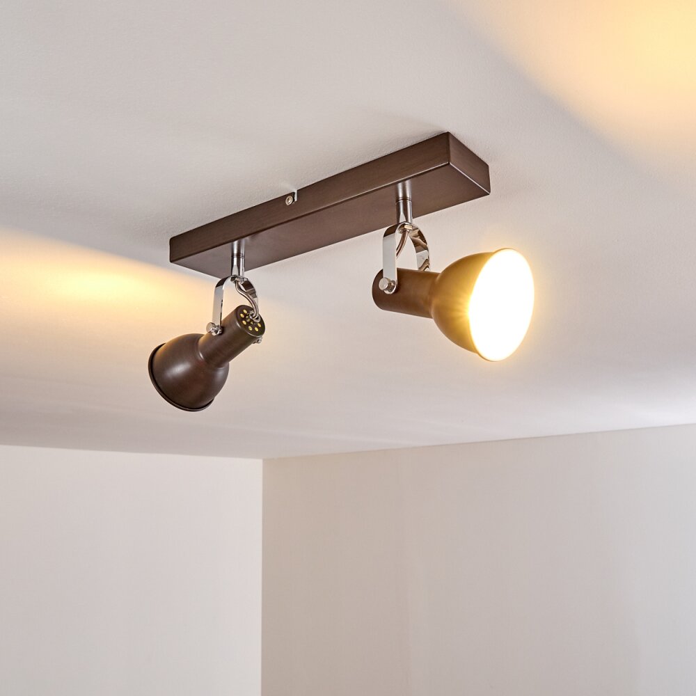 Danikon Ceiling Light brown, 2-light sources