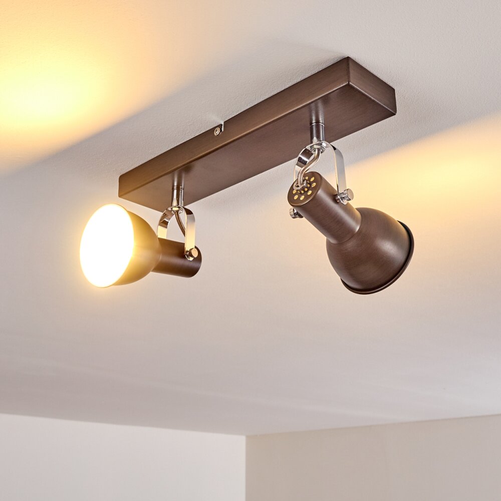 Danikon Ceiling Light brown, 2-light sources