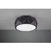 Ceiling Light Trio Leuchten ZANDOR black, 3-light sources