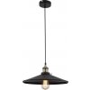 Globo KNUD hanging light antique brass, brass, black, 1-light source