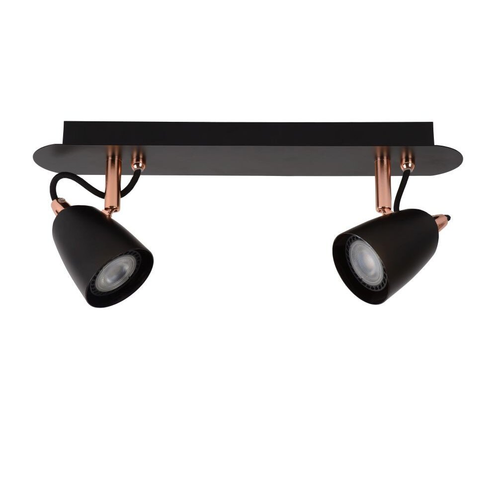 Lucide RIDE spot copper, 2-light sources