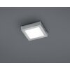 Trio Zeus ceiling light LED matt nickel, 1-light source