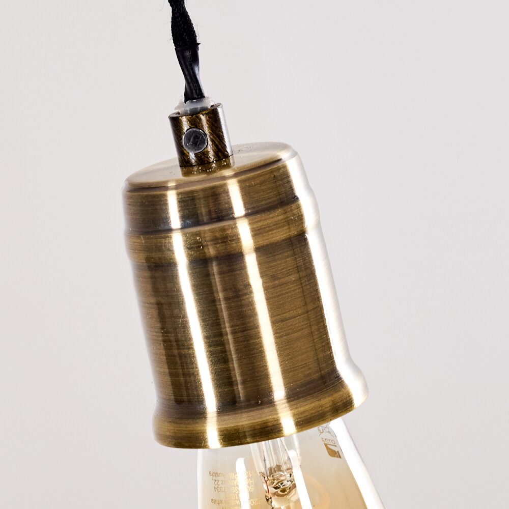 Lemone Pendant Light black-gold, 1-light source