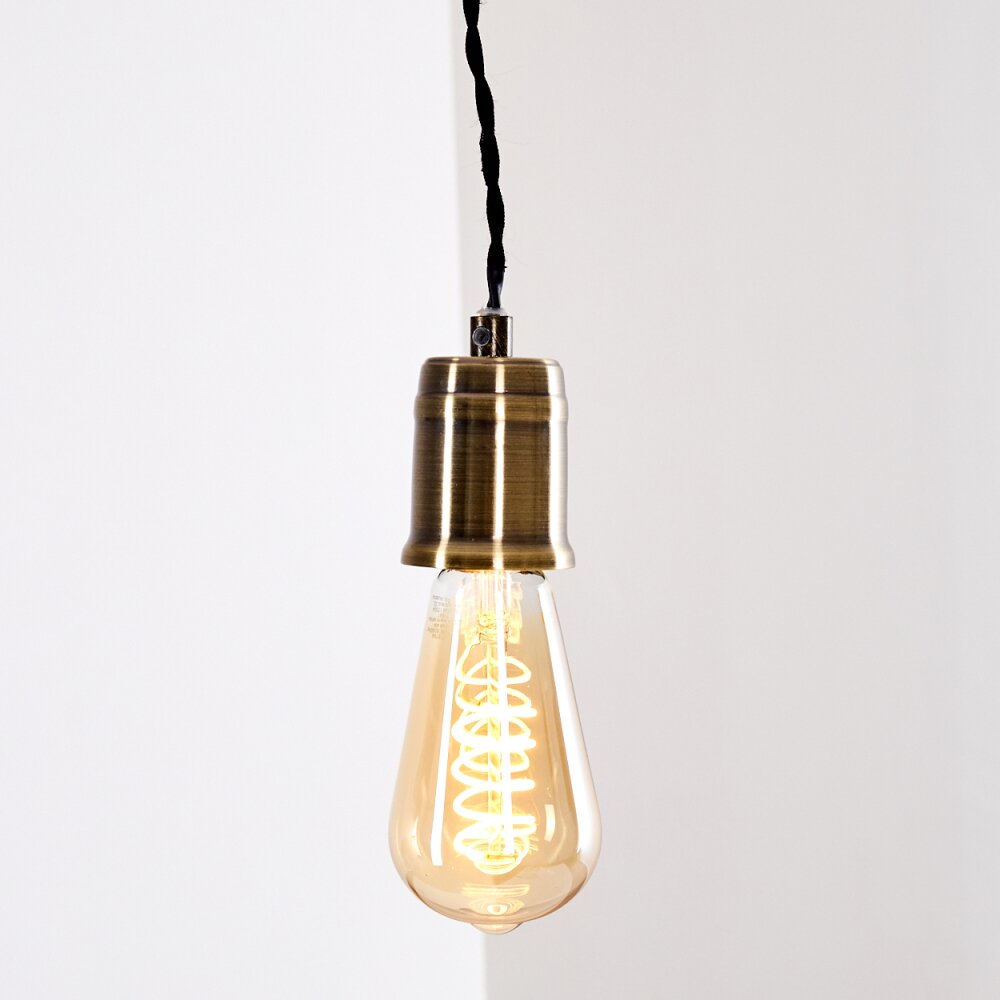 Lemone Pendant Light black-gold, 1-light source