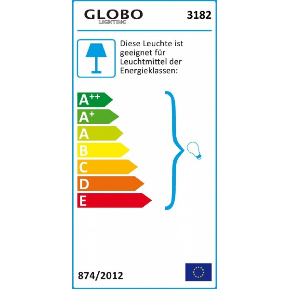 Globo BOWLE II outdoor light stainless steel, transparent, clear, 1-light source