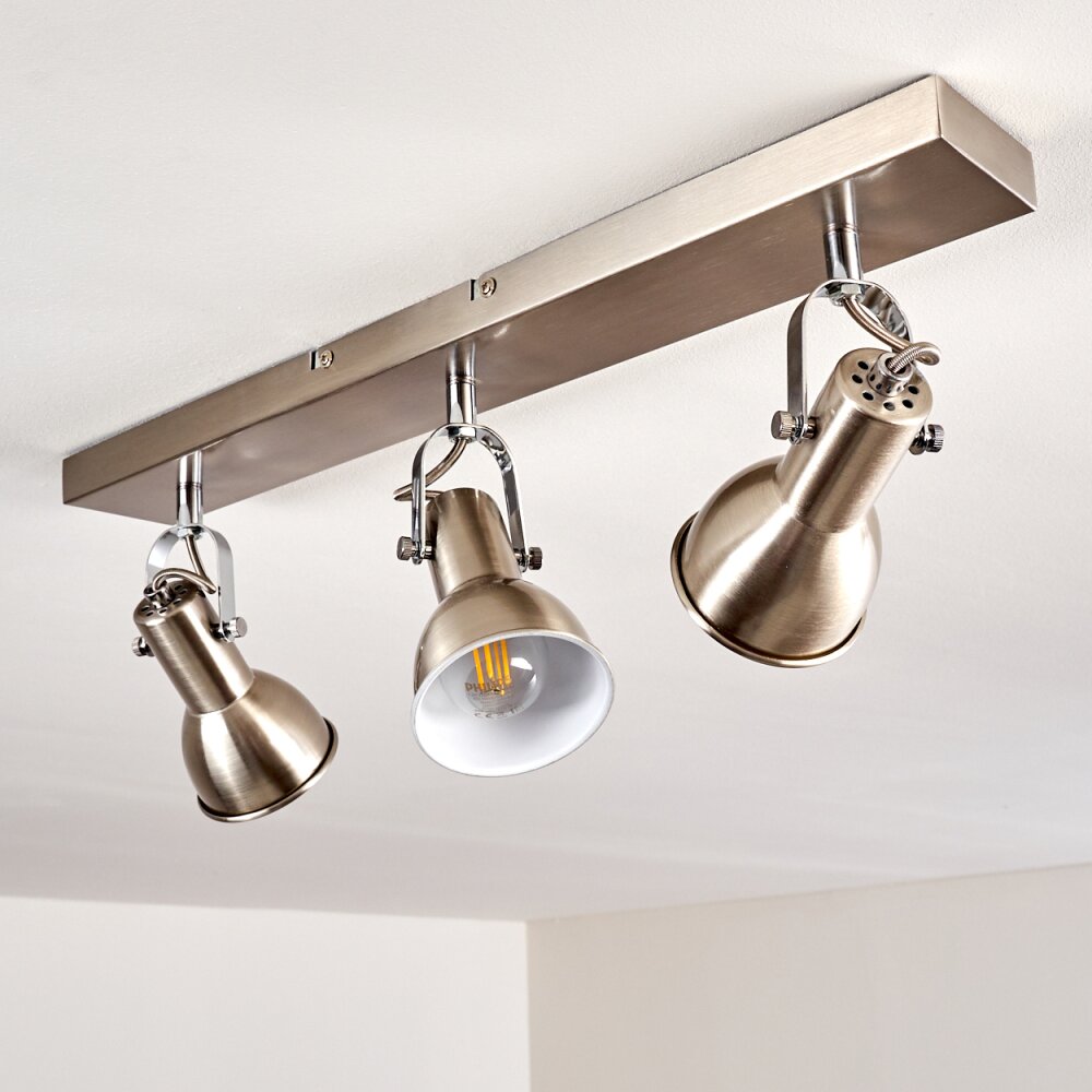 Danikon Ceiling Light matt nickel, 3-light sources