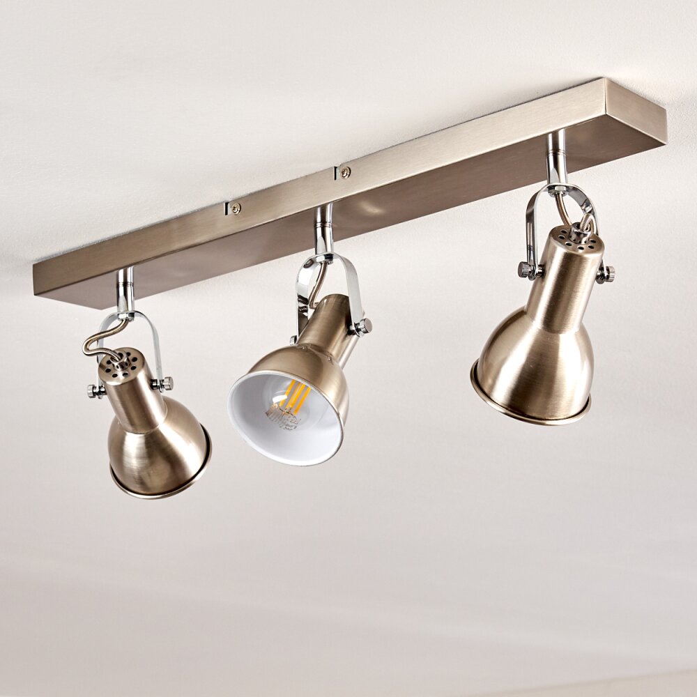 Danikon Ceiling Light matt nickel, 3-light sources