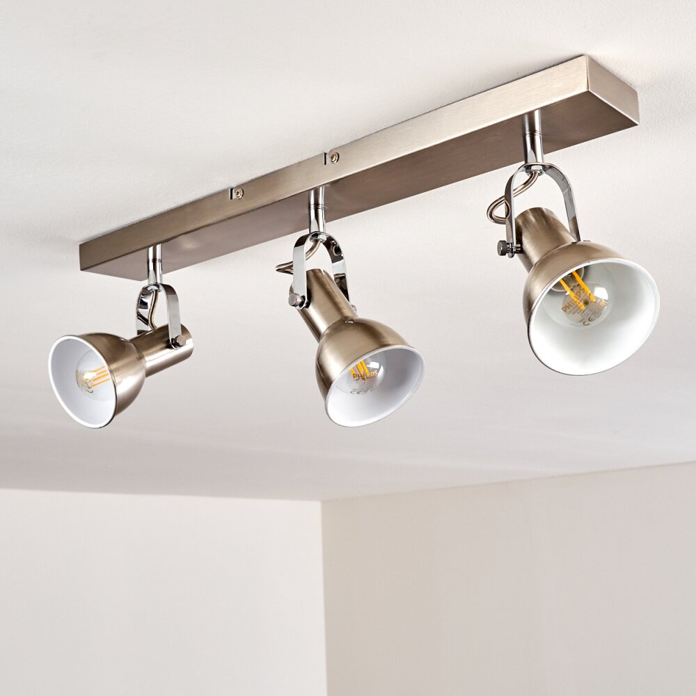 Danikon Ceiling Light matt nickel, 3-light sources